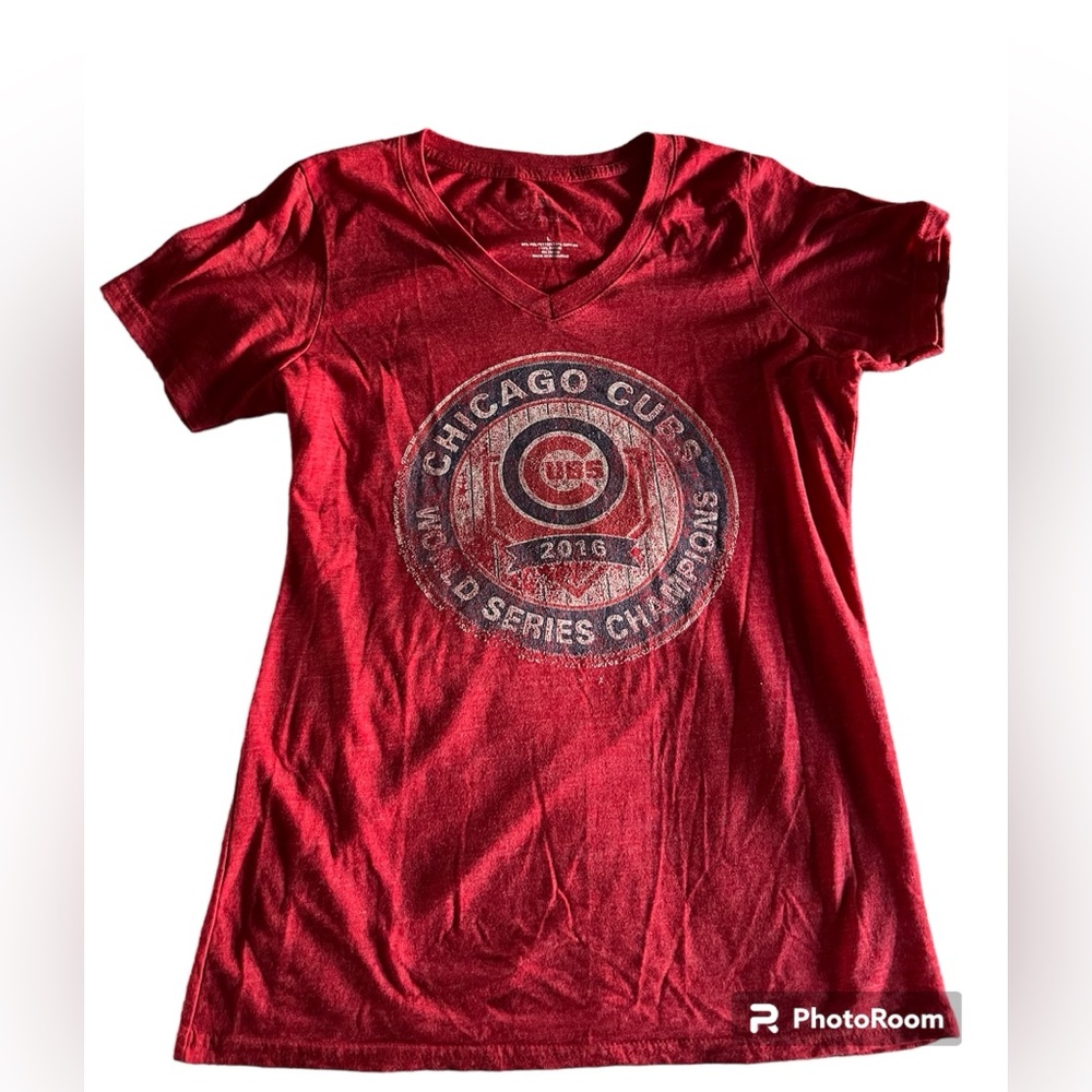 Chicago Cubs Women's World Series T-shirt